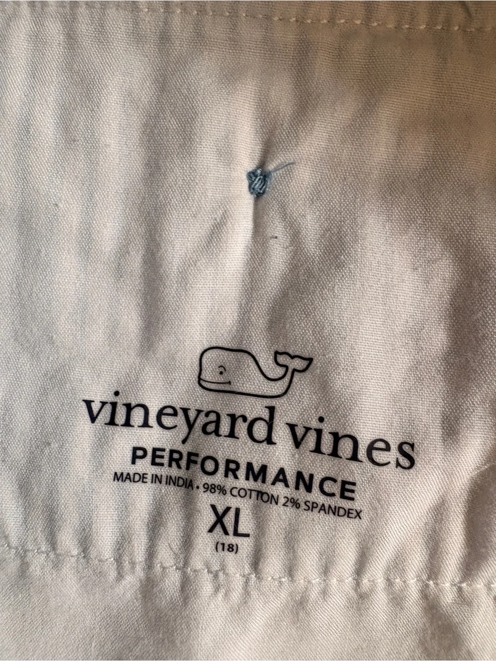 Vineyard Vines Boy’s Blue and White Seersucker shorts